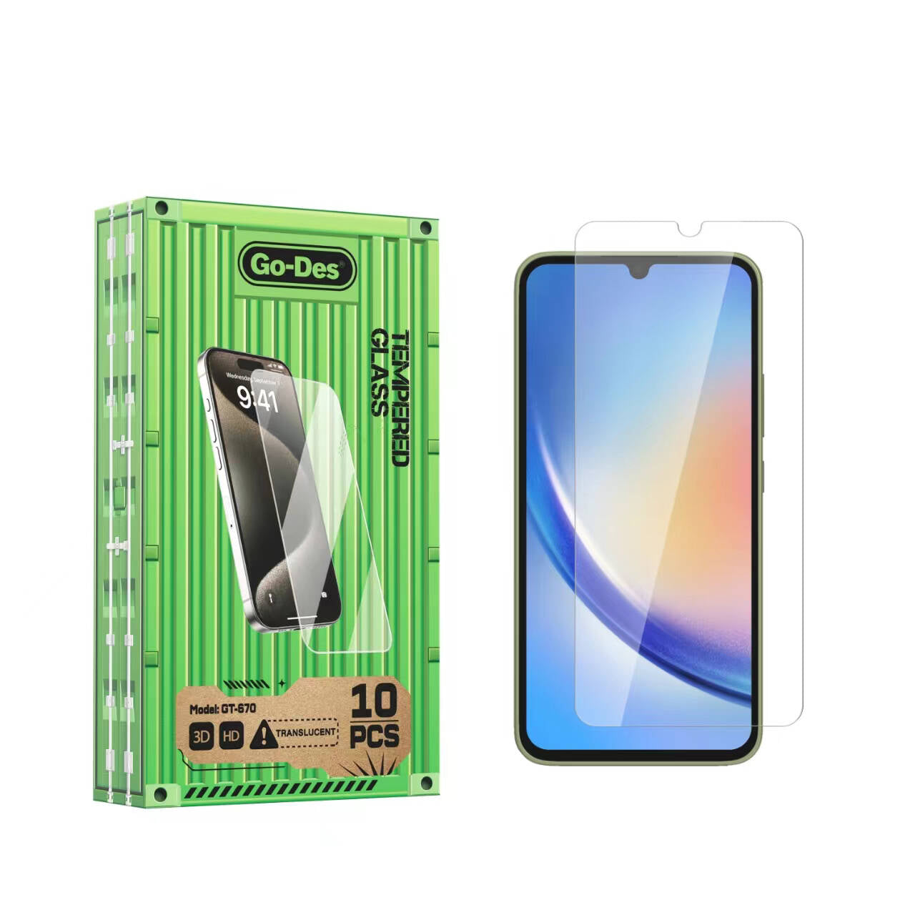 Go-Des Galaxy A34 Parmak İzi Bırakmayan 9H Oleofobik Bom Glass Ekran Koruyucu Go-Des Galaxy A34 Parmak İzi Bırakmayan 9H Oleofobik Bom Glass Ekran Koruyucu